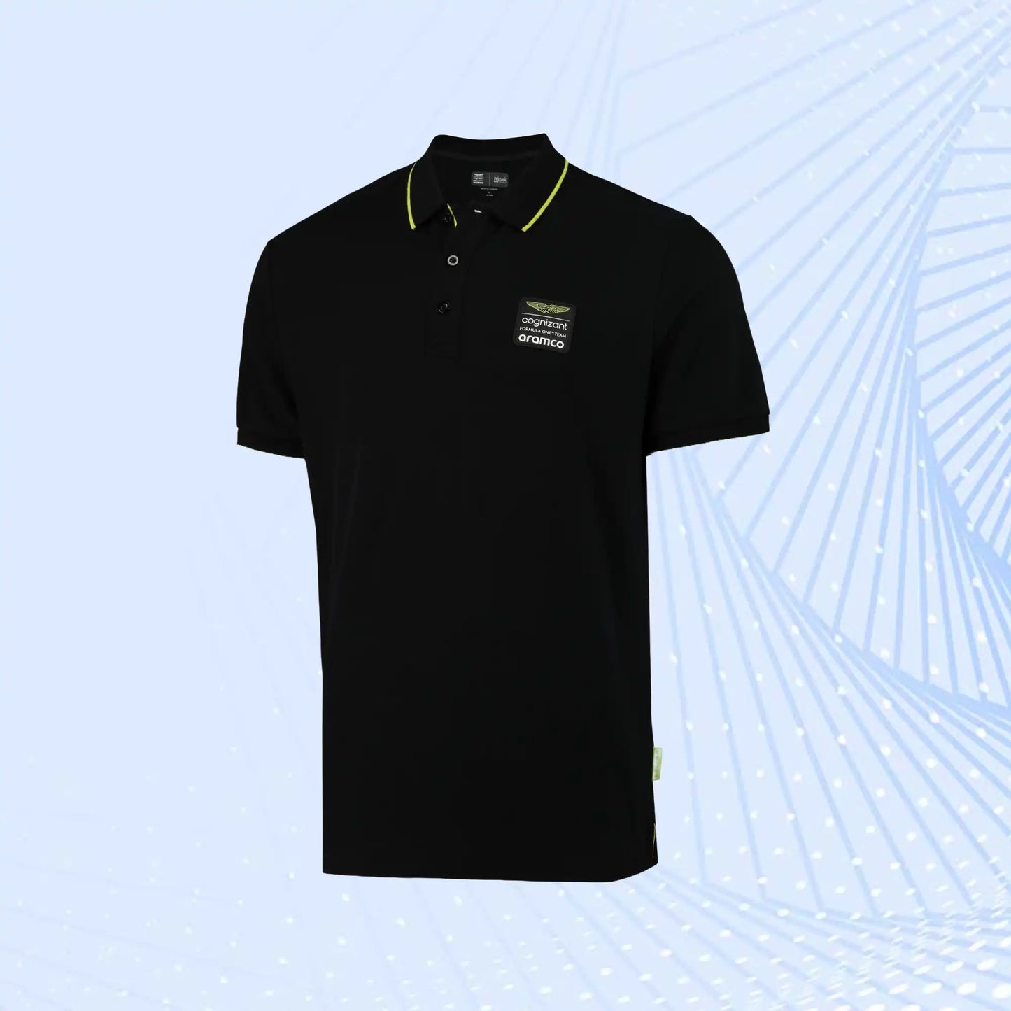 Aston Martin Aramco Cognizant F1 Lifestyle Polo - Black