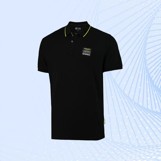 Aston Martin Aramco Cognizant F1 Lifestyle Polo - Black
