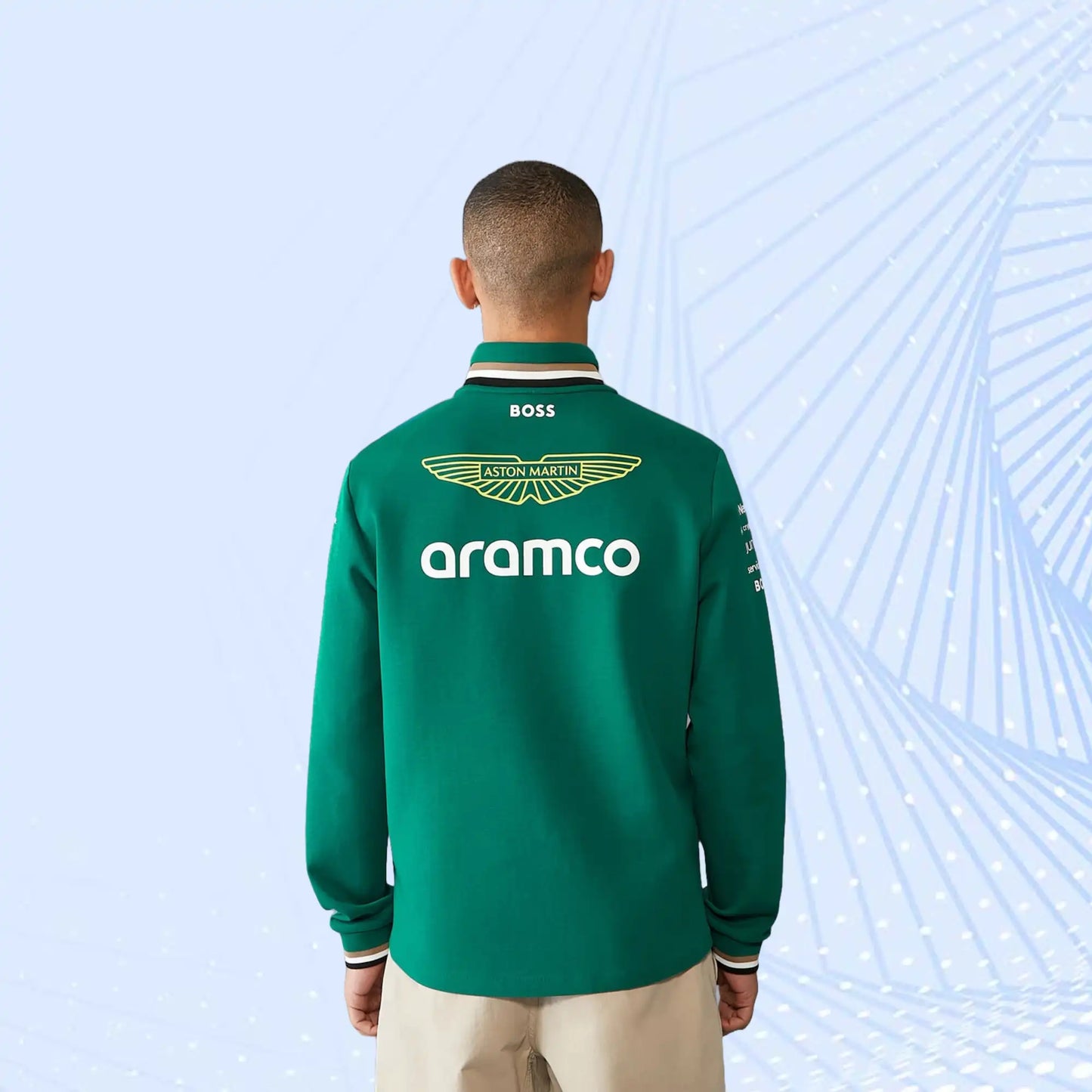Aston Martin 2024 F1 Team 1/4 Zip Sweater