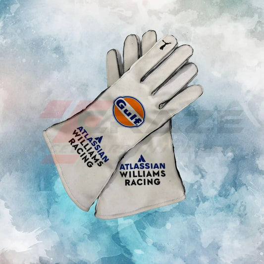 2025 Williams Racing Gloves / New Williams Racing Replica Race Gloves