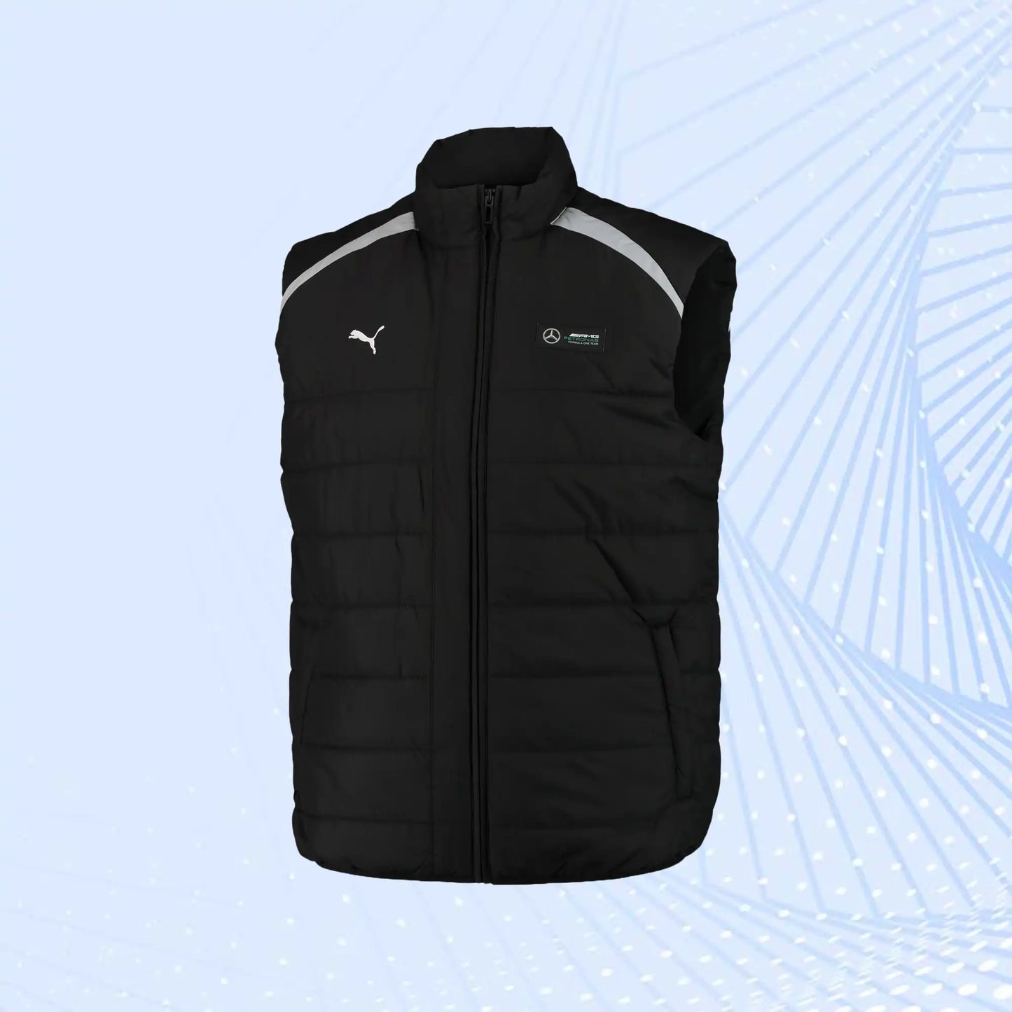 Mercedes AMG Petronas F1 Team Gilet by Puma - Black