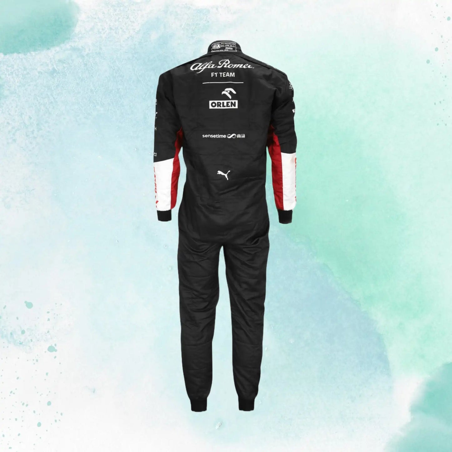2022 Zhou Guanyu F1 Team Replica Racing Suit Alfa Romeo