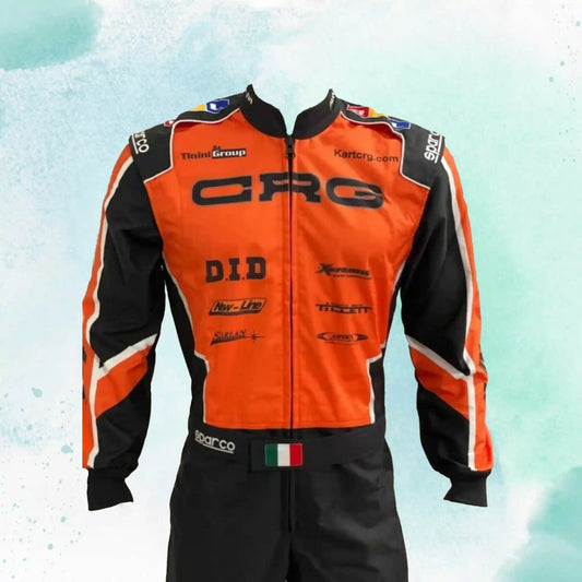 New 2022 CRG Go Kart Overall Sublimation Printed Replica Racing Suit