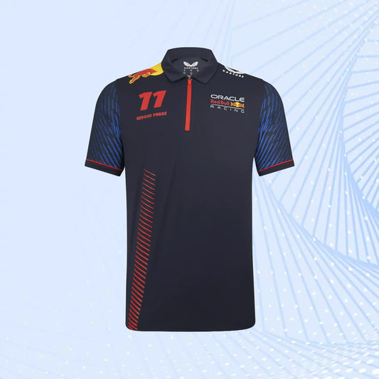 Sergio Perez 2023 F1 Oracle Red Bull Racing Team Polo