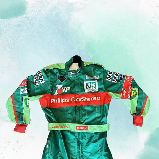 Michael Schumacher 1991 Belgian Grand Prix F1 Embroidery Replica Race Suit