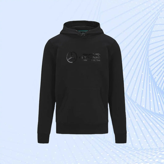 Mercedes AMG Petronas F1 Stealth Large Logo Hooded Sweat