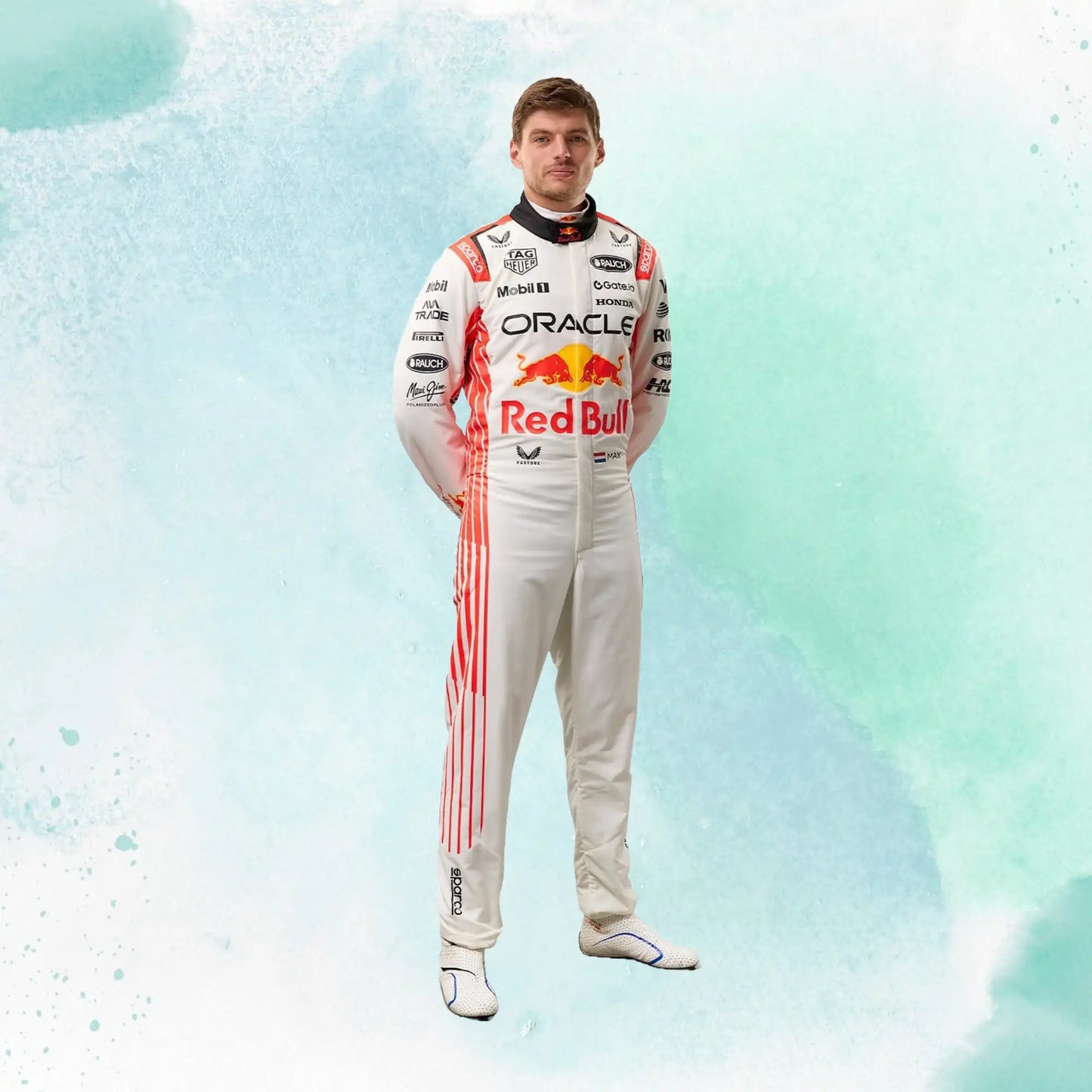 New 2025 Max Verstappen Japanese Grand Prix Red Bull F1 Team Replica Race Suit