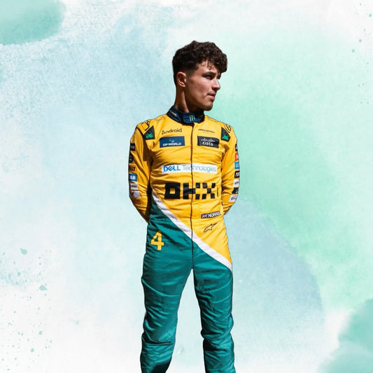 2024 New Lando Norris McLaren Monaco GP F1 Team Replica Racing Suit