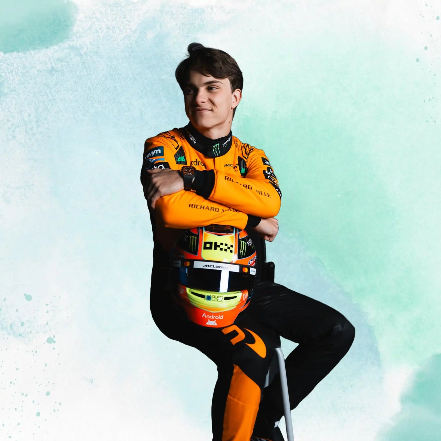 2025 New Oscar Piastri McLaren F1 Team Replica Racing Suit