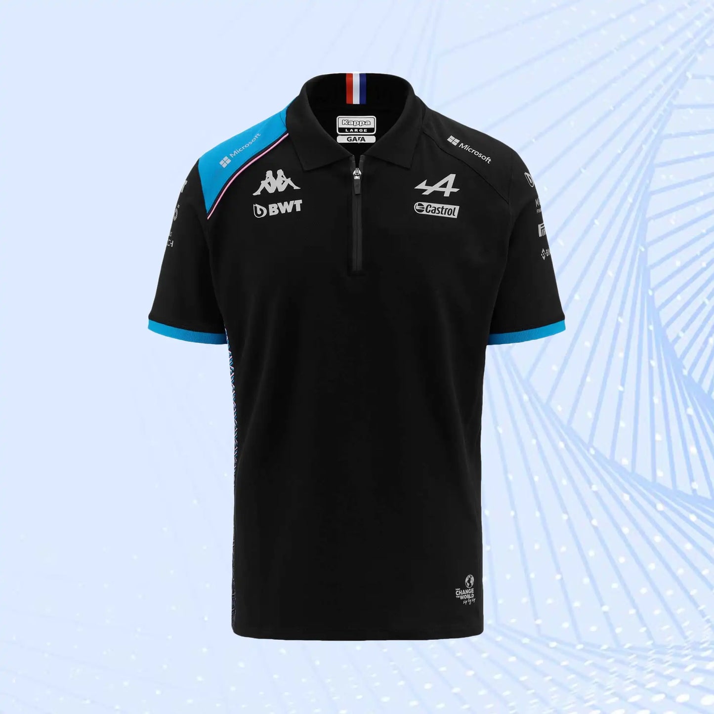 BWT Alpine F1 Team 2023 Polo Shirt - Black