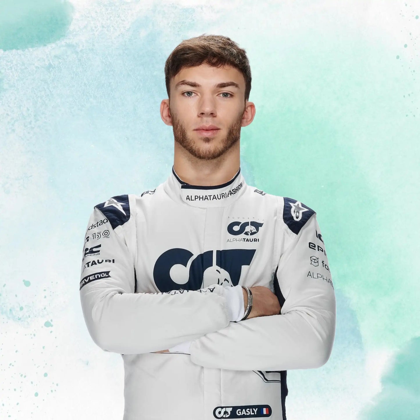 New 2022 Pierre Gasly F1 Team AlphaTauri Replica Racing Suit