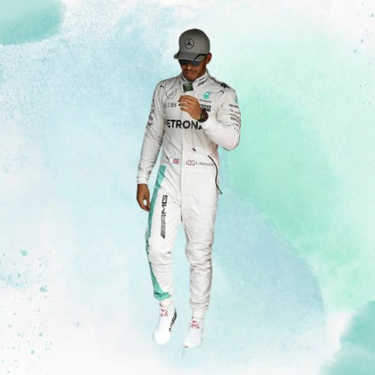 Lewis Hamilton 2017 Mercedes-Benz F1 Team Replica Racing Suit