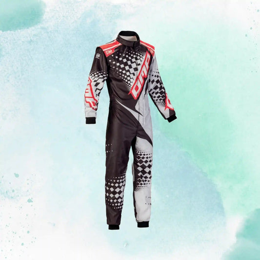 KS-2R Kart Suit - Karting Suit OMP Replica Racing Sublimation Printed Suit