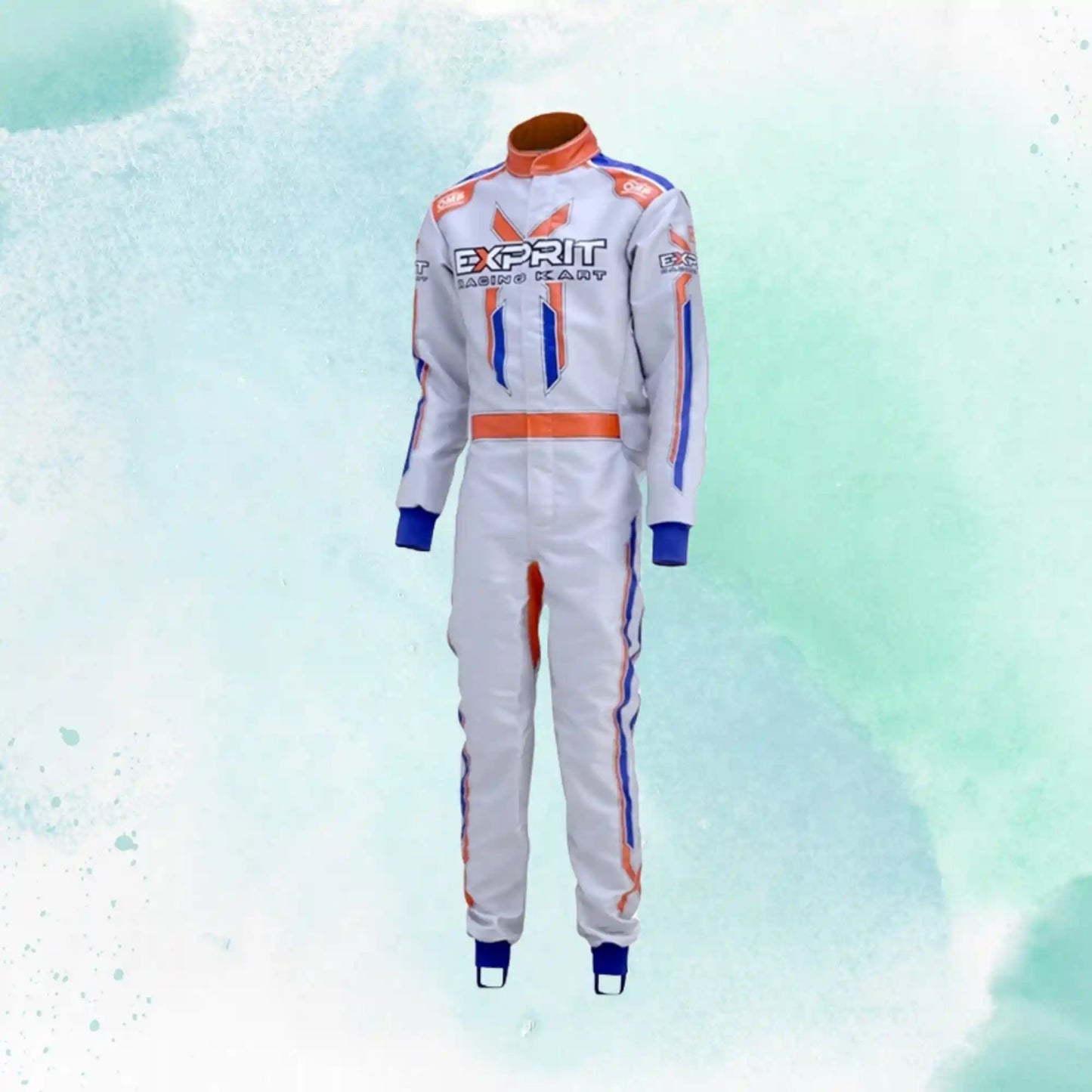 Exprit Driver Overall OMP 2022 Go Kart Replica Racing Sublimation Printed Suit