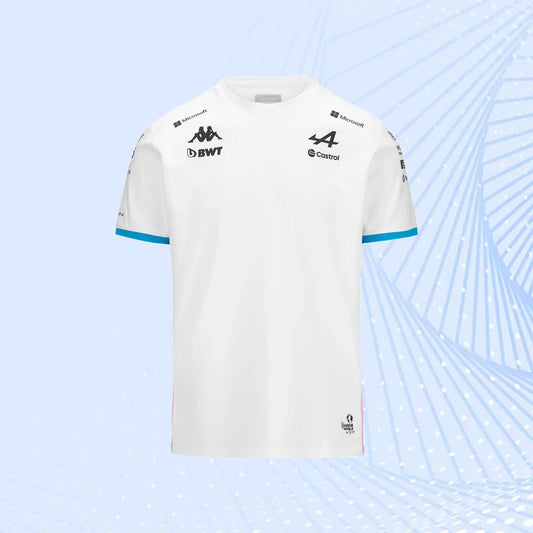 New 2024 F1 Team Alpine F1 Team T-Shirt - White