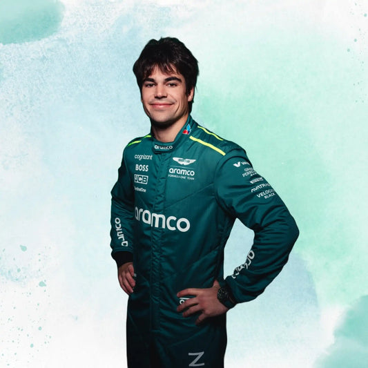 New 2024 Lance Stroll F1 Team Aston Martin Replica Racing Suit