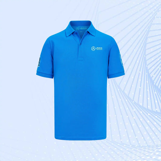 George Russell 63 Formula 1 Mercedes AMG Petronas F1 Team Wear Polo