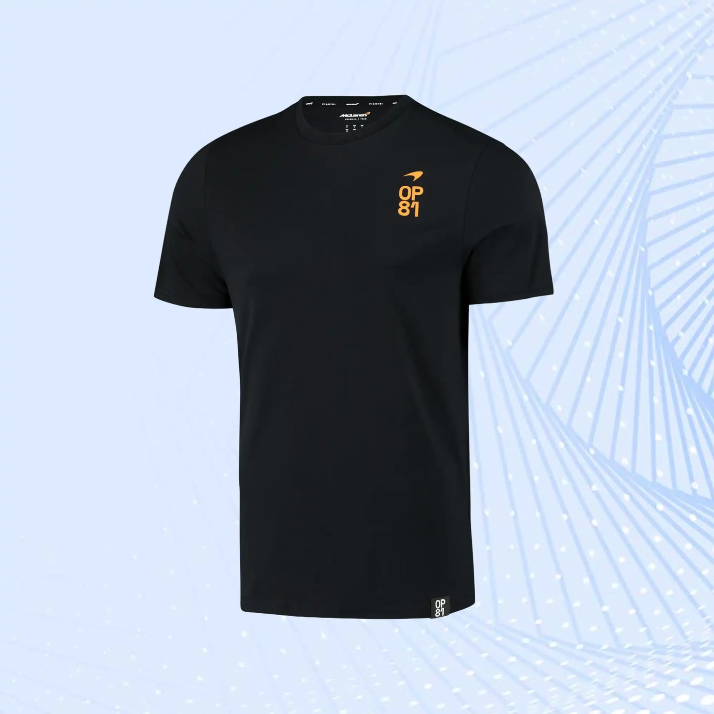 Oscar Piastri No 81 McLaren Formula 1 Team T-shirt - Black