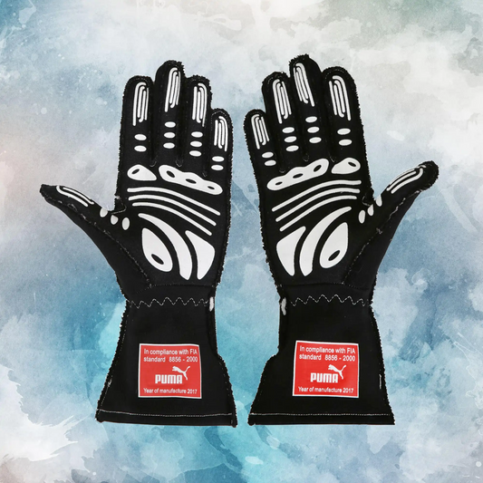 2017/18 Hélio Castroneves Race IndyCar/IMSA Gloves / Hélio Castroneves Replica Race Gloves