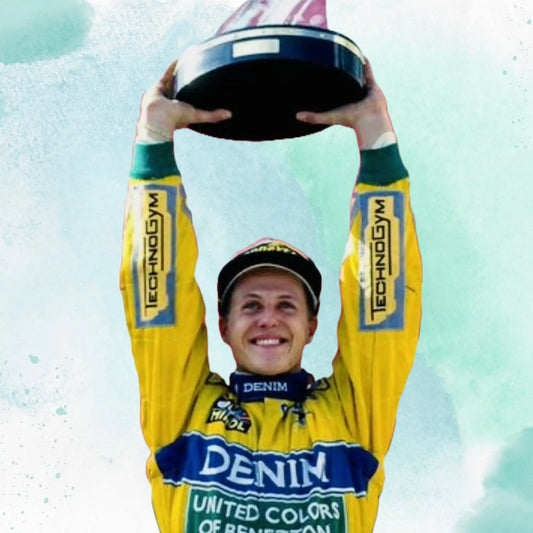 Michael Schumacher 1991 F1 Team Embroidery Replica Race Suit