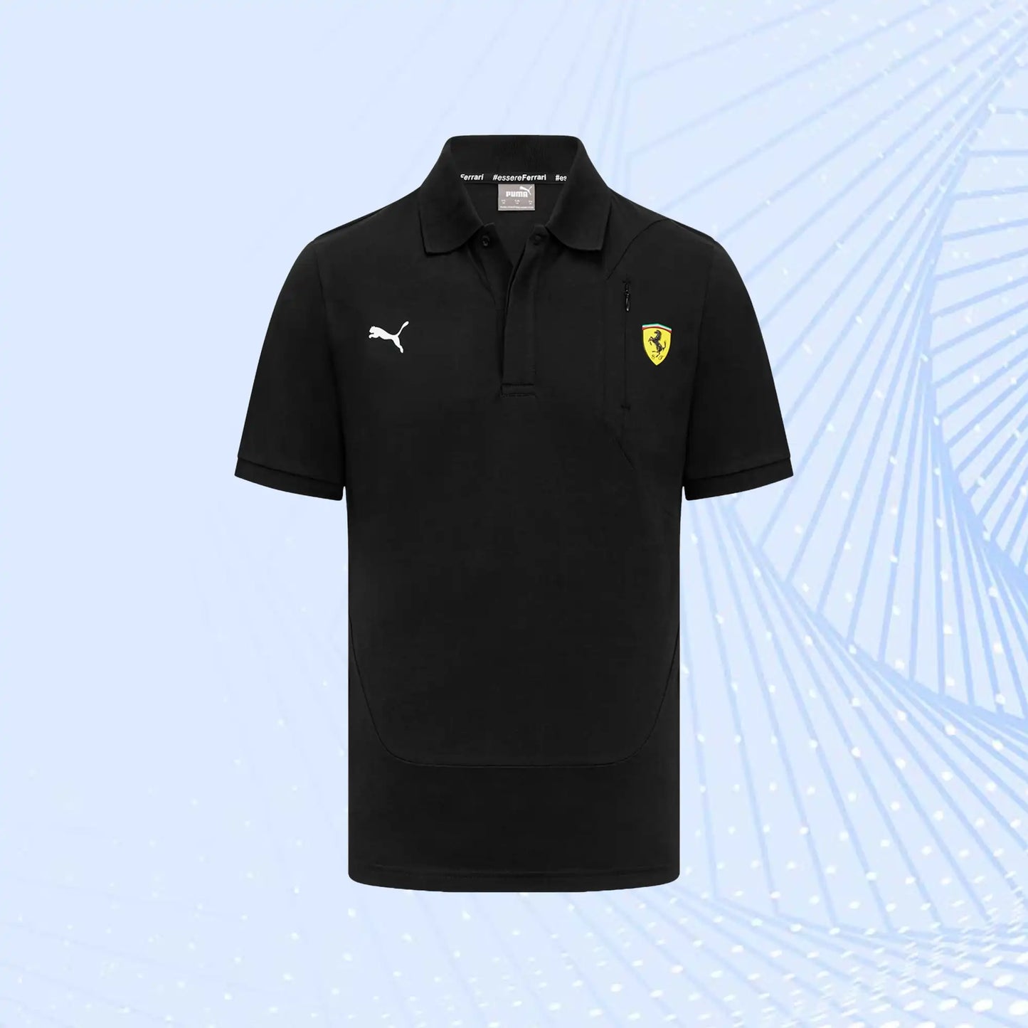 Scuderia Ferrari Puma Classic Polo - Black