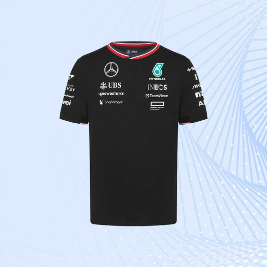 2024 Mercedes AMG Petronas F1 Team Driver T-Shirt - Black