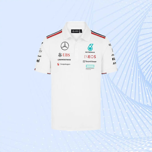 2024 Team Polo Mercedes AMG Petronas F1 - White