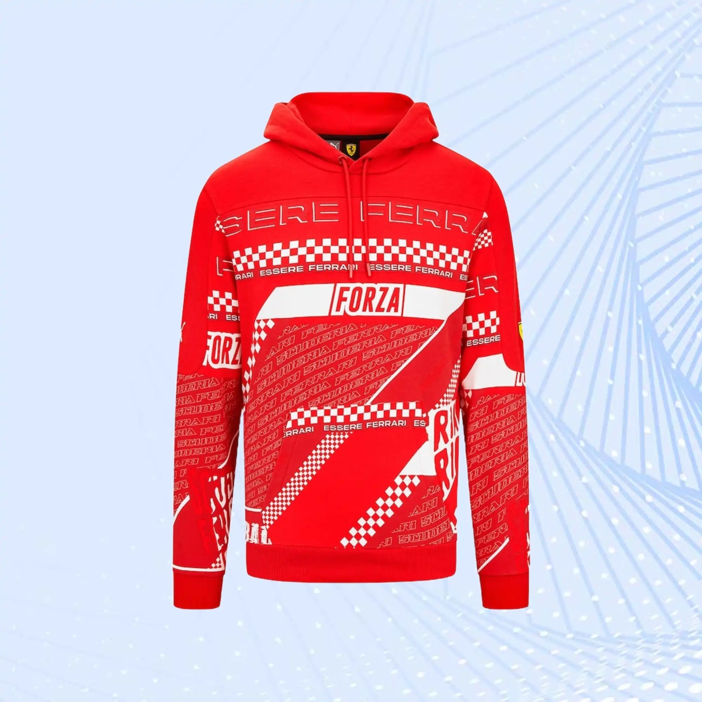 Scuderia Ferrari Puma Graphic Hoodie - Red
