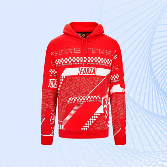 Scuderia Ferrari Puma Graphic Hoodie - Red