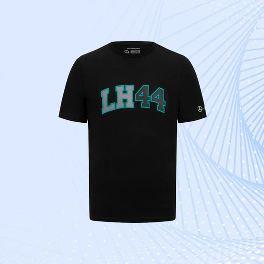 F1 Lewis Hamilton 44 Mercedes AMG Petronas T-Shirt - Black