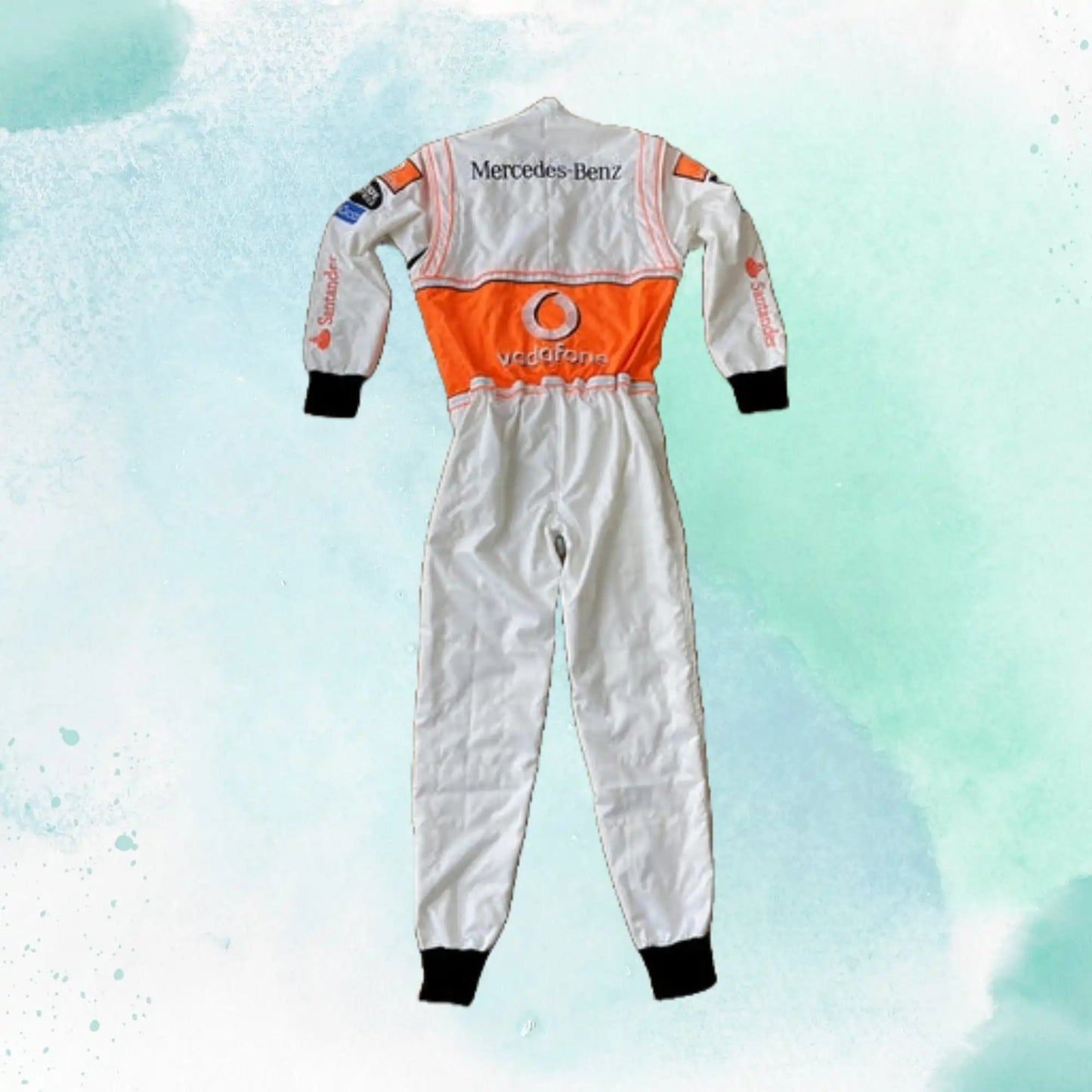 Lewis Hamilton 2008 Vodafone Replica Embroidery / Patch Replica Race Suit