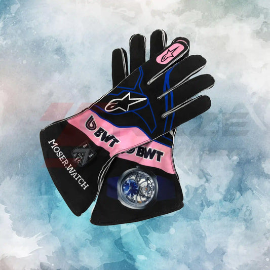 2025 BWT Alpine F1 Gloves / New BWT Alpine F1 Gloves Replica Race Gloves