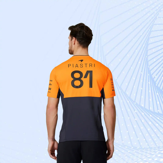 New 2024 Oscar Piastri Teamwear Set Up T-Shirt Formula 1
