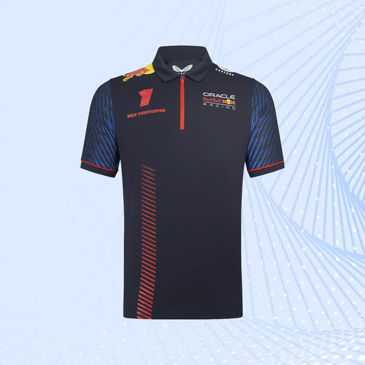 2023 F1 Max Verstappen Oracle Red Bull Racing Team Polo