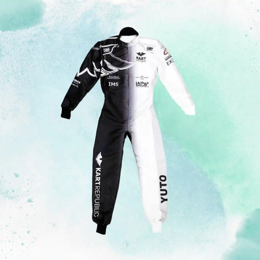 Kart Republic Overall Go Kart Sublimation Printed Replica Race Suit