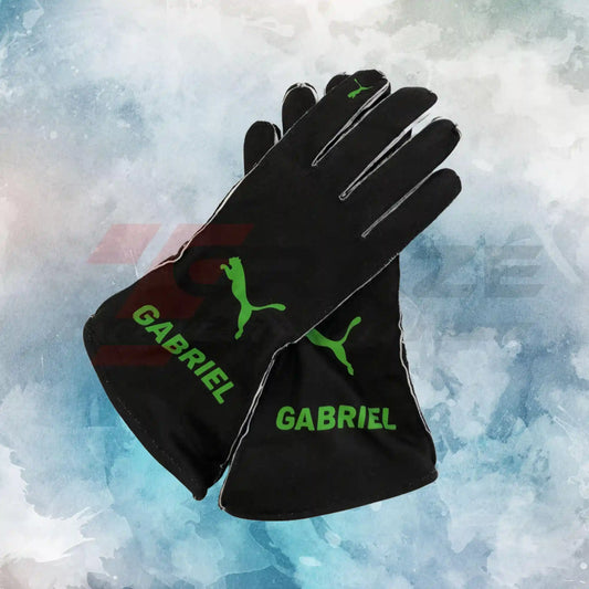 2025 New Kick Sauber F1 Racing Team Gloves / New Gabriel Bortoleto Kick Sauber Formula One Racing Gloves