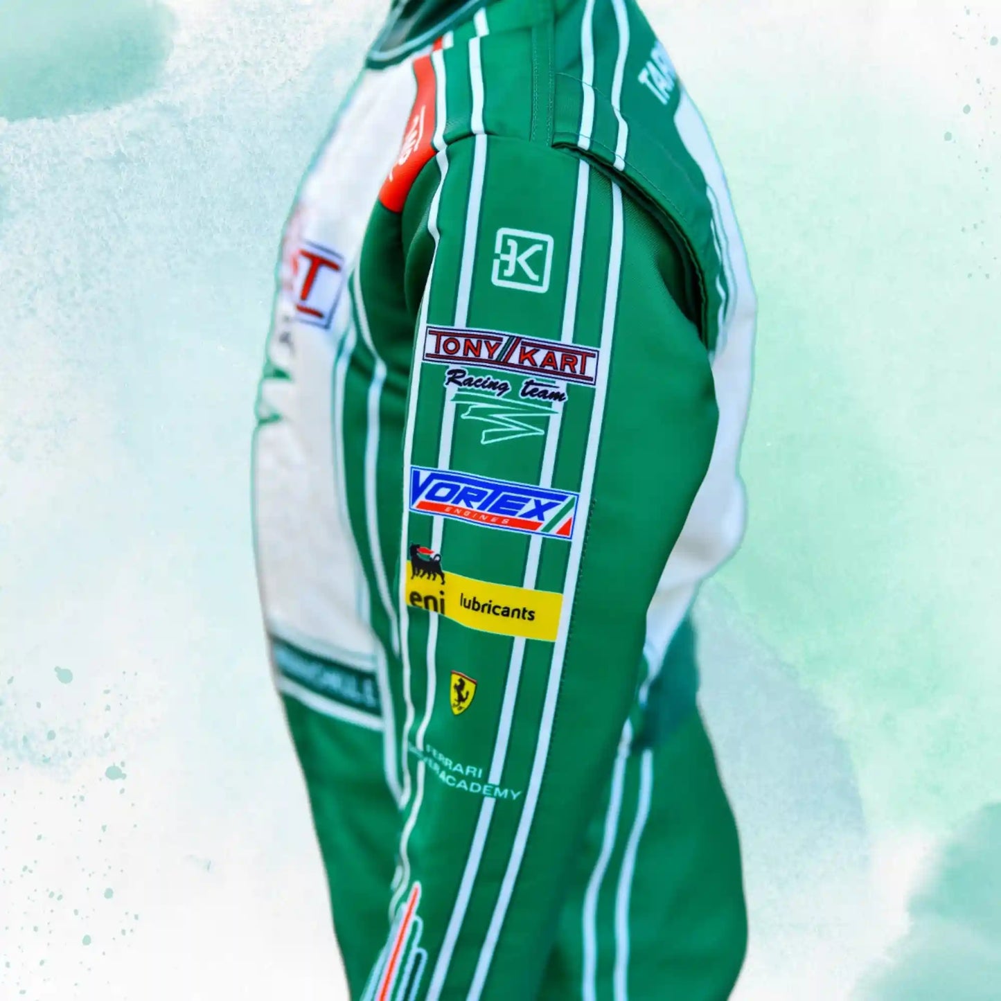 2022 Tony Kart Sublimation Printed Overall Go Kart Driver Replica Racing Suit