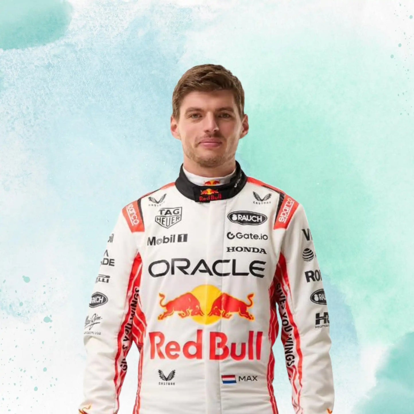 New 2025 Max Verstappen Japanese Grand Prix Red Bull F1 Team Replica Race Suit