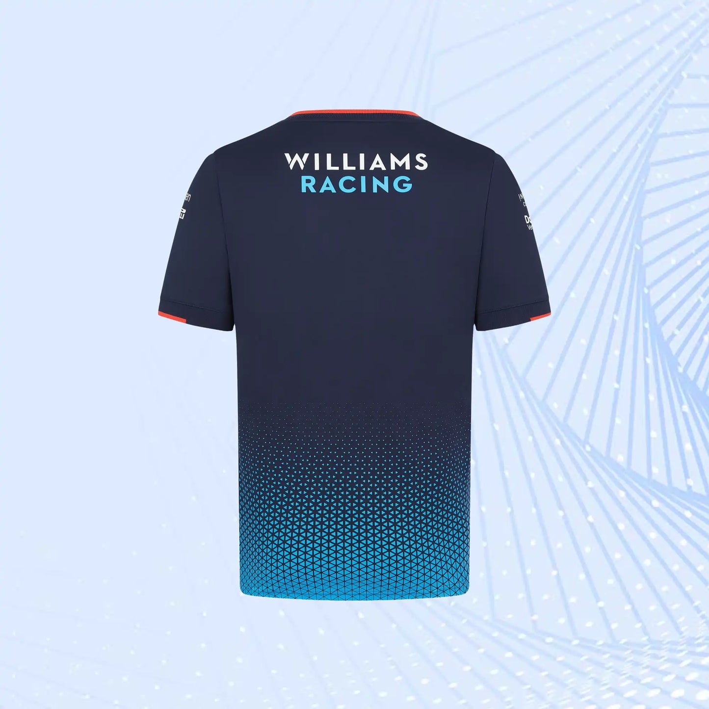 New 2024 F1 Team Williams Racing Team T-Shirt - Navy