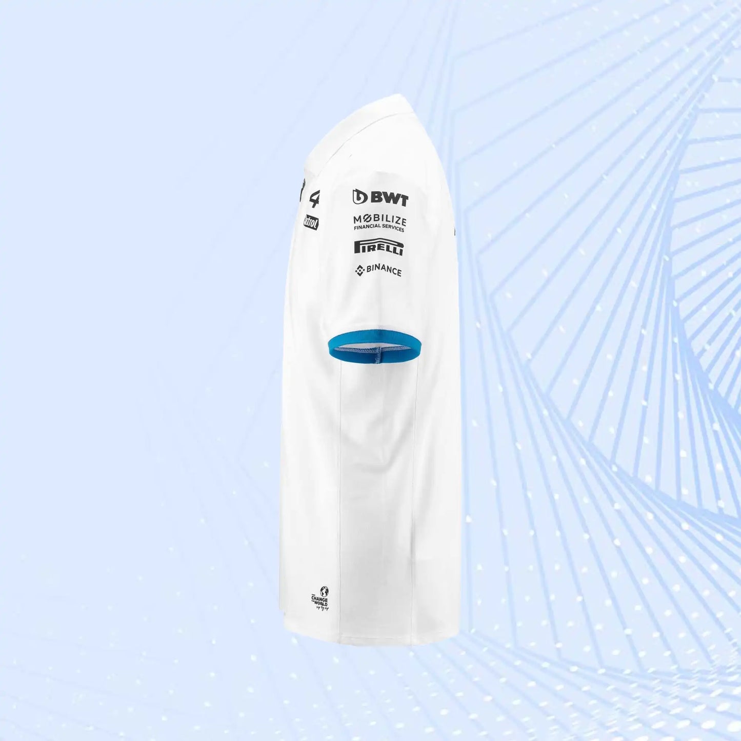 BWT Alpine F1 Team 2023 Polo Shirt - White