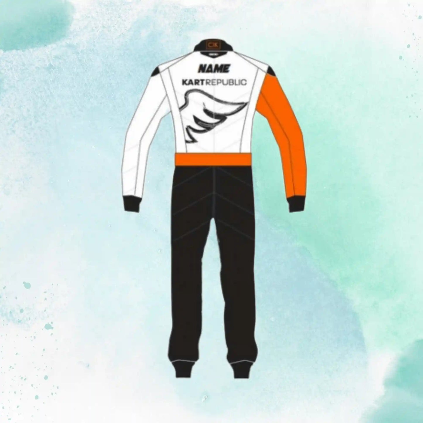 New Go Kart Republic Overall Go Kart Driver Replica Racing Suit Sublimation Printed