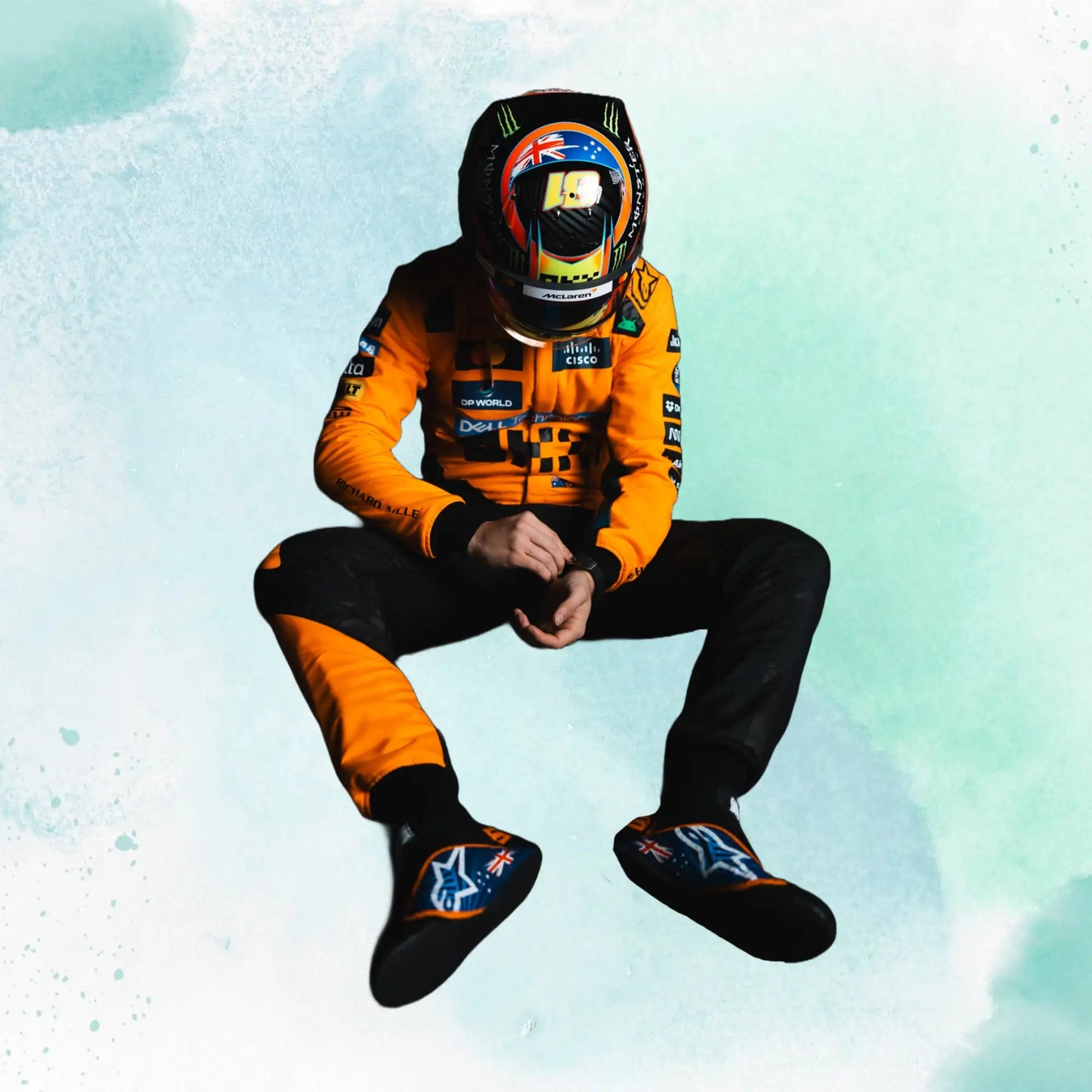 2025 New Oscar Piastri McLaren F1 Team Replica Racing Suit