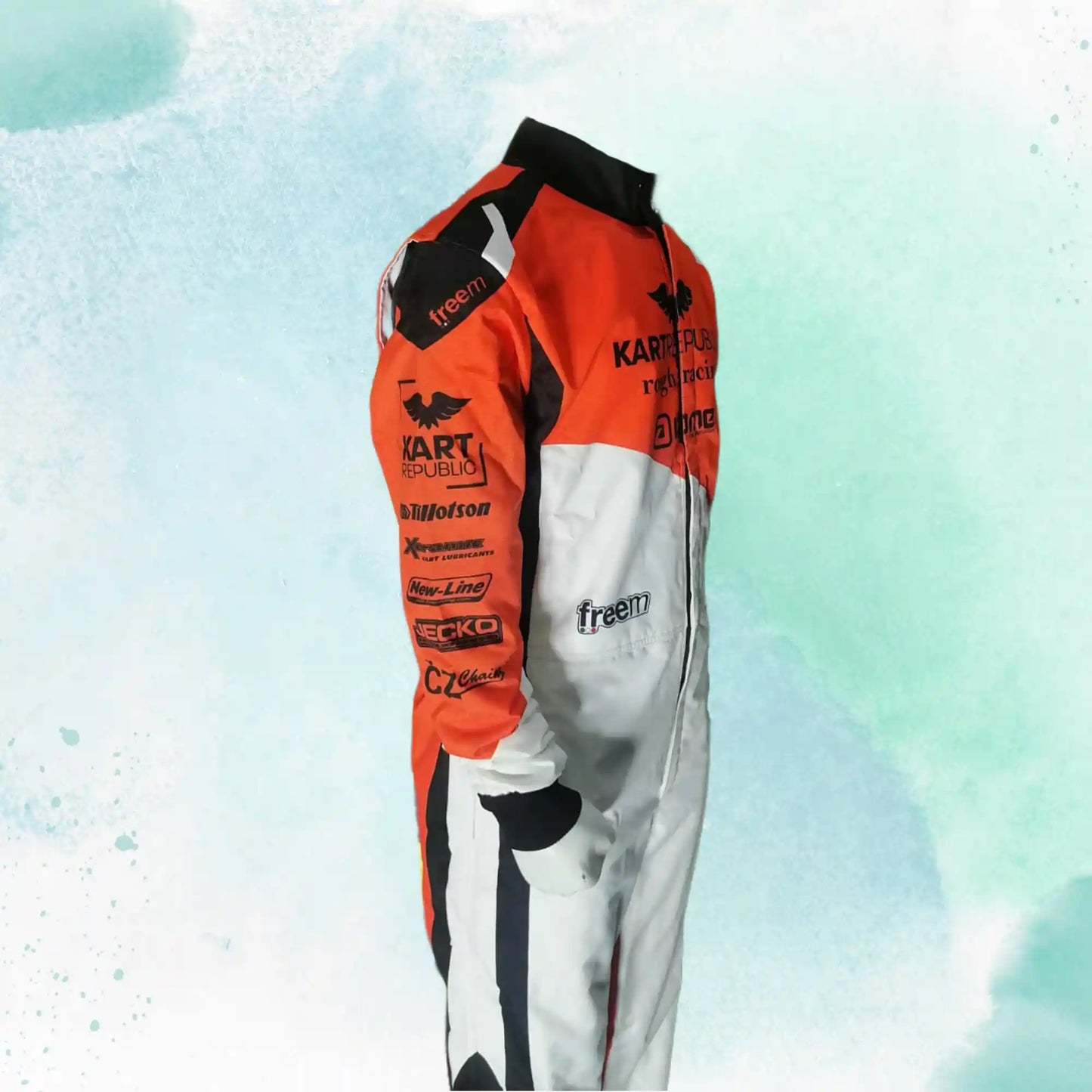 Kart Republic Overall Go Kart Driver Replica Race Suit Sublimation Printed