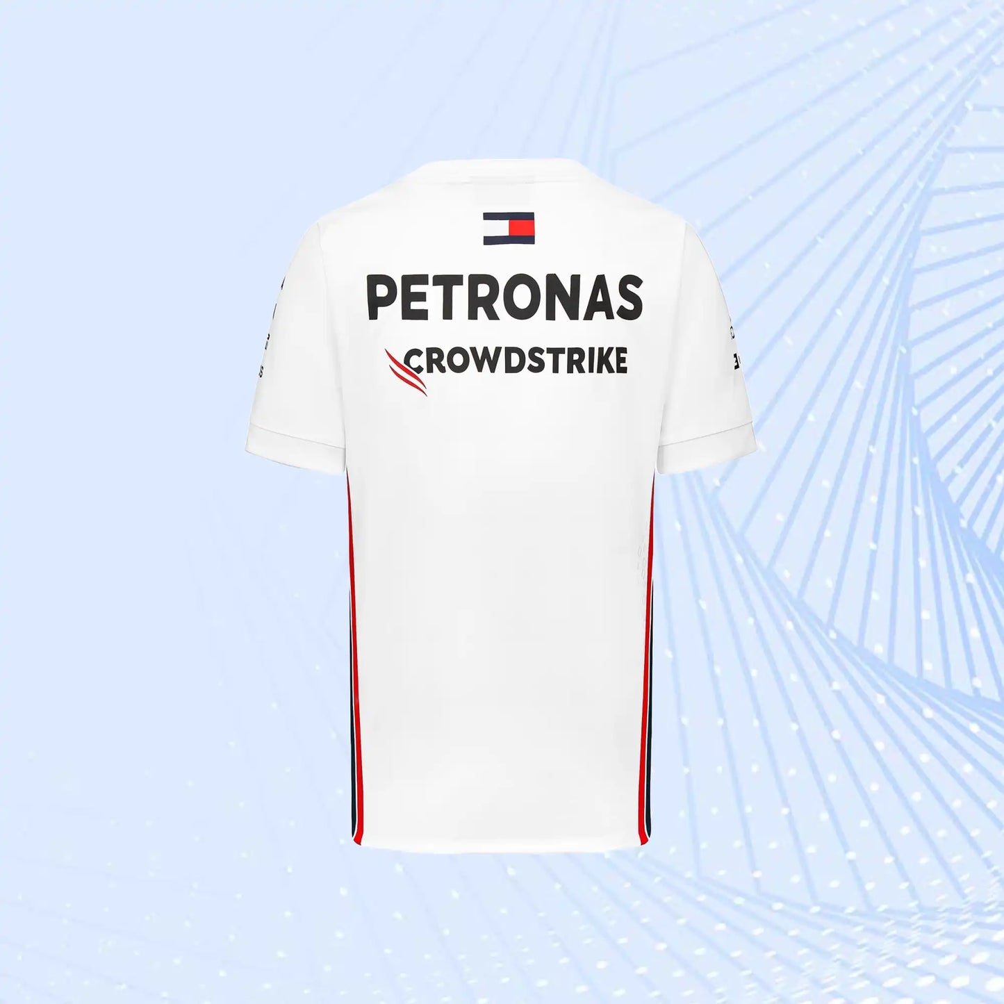New 2023 Mercedes AMG Petronas F1 Team Driver T-Shirt - White