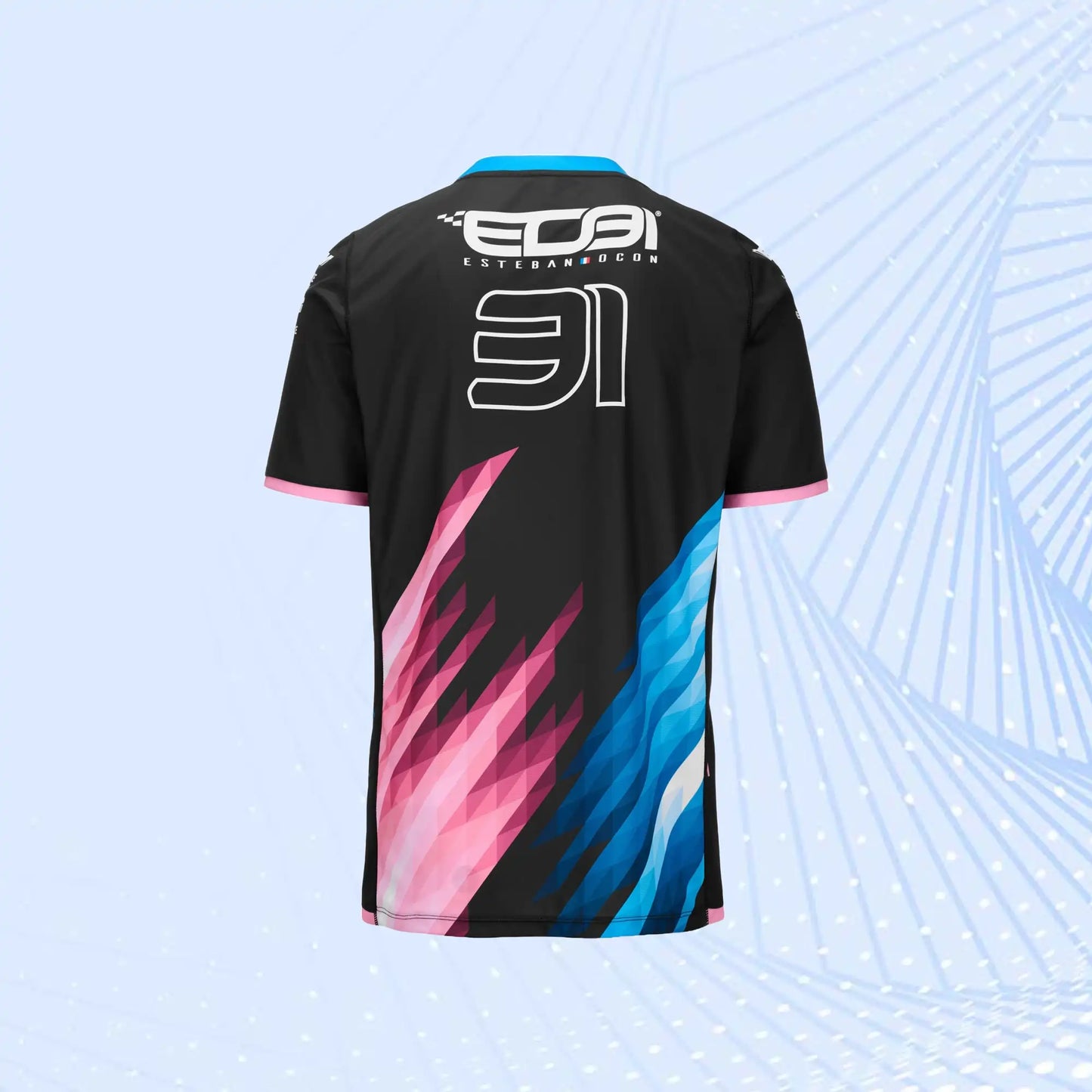 New 2024 Alpine F1 Team Esteban Ocon Driver T-Shirt