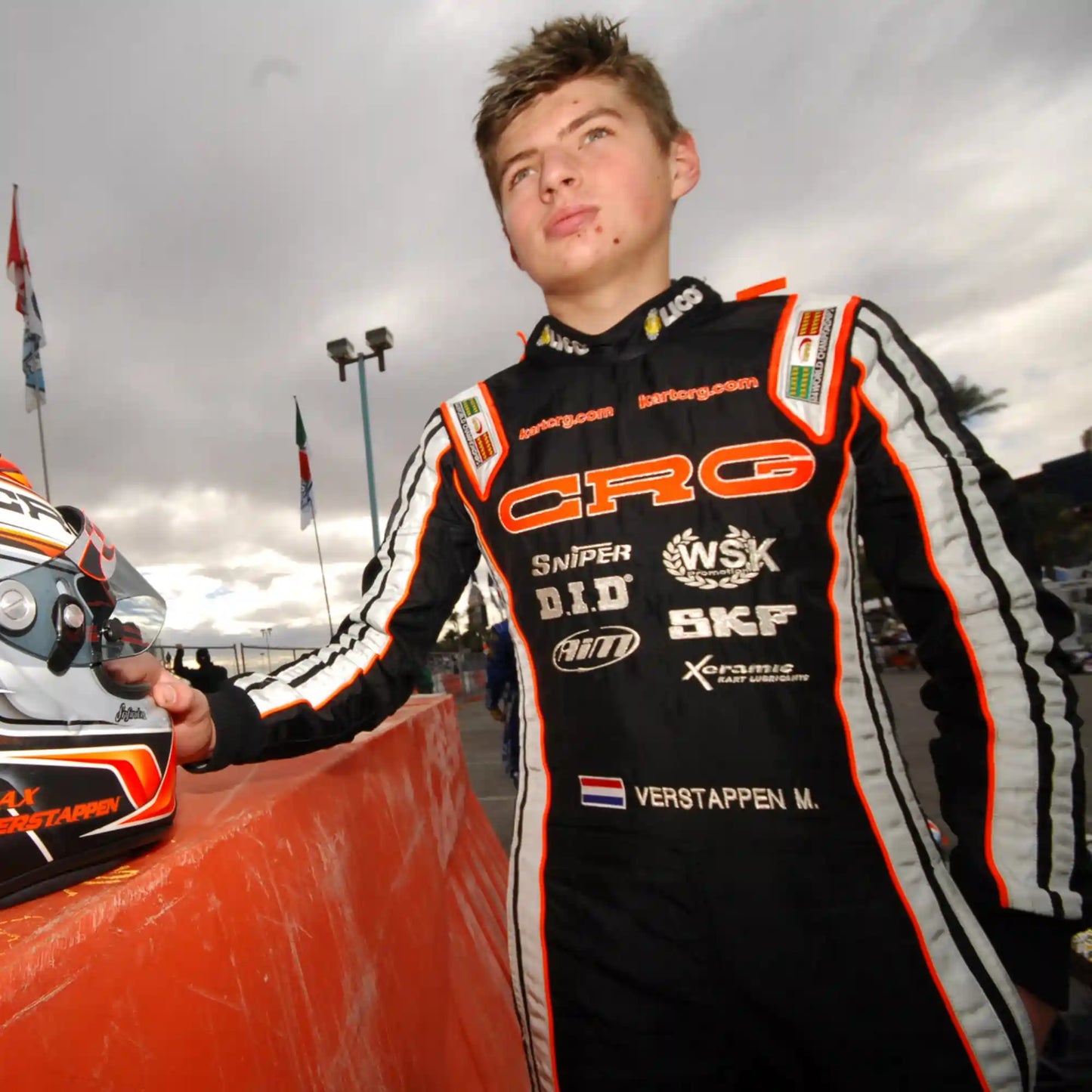 Max CRG Go Kart Overall Sublimation Printed Replica Racing Suit
