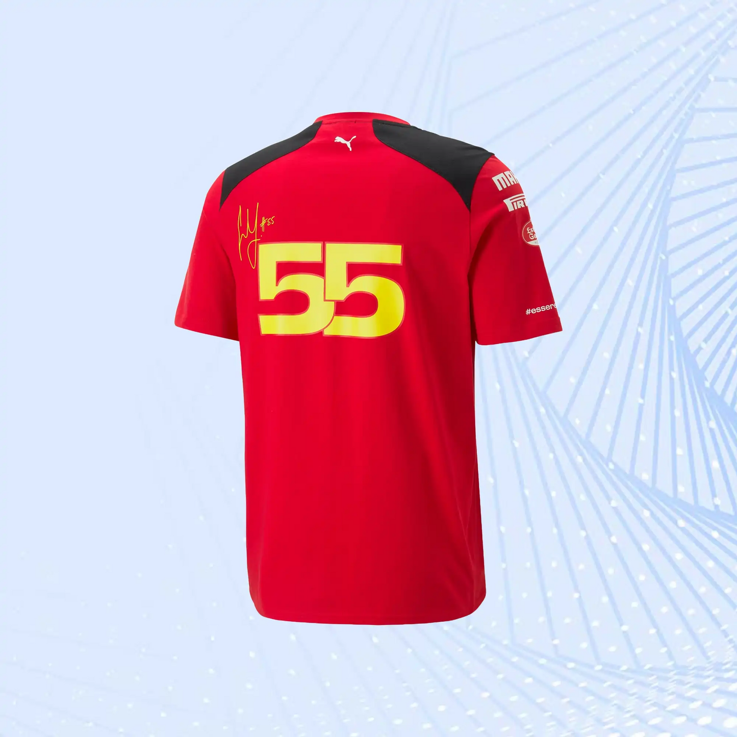 Carlos Sainz 2023 Scuderia Ferrari F1 Team T-Shirt