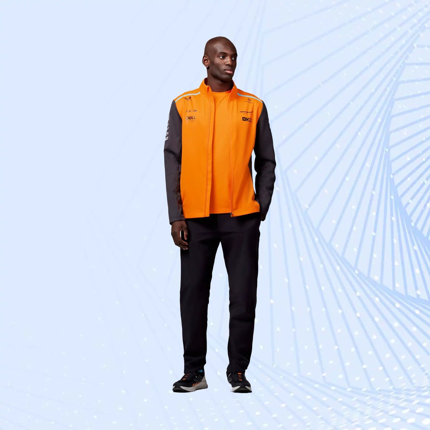 McLaren 2024 Official Teamwear Soft Shell Jacket Formula 1