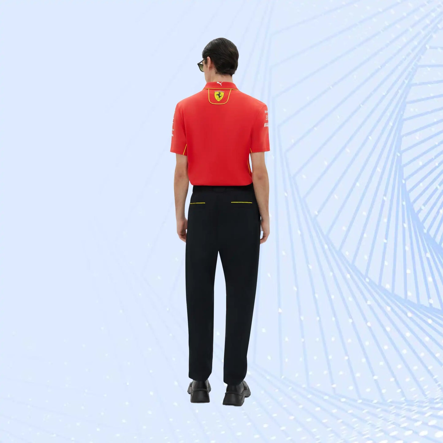 2024 Scuderia Ferrari Team Replica Polo Shirt
