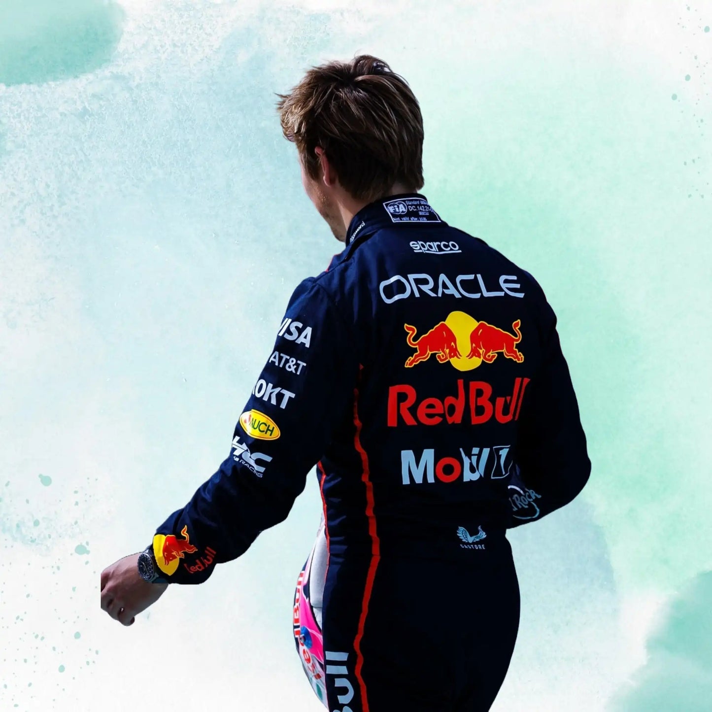 New 2025 Max Verstappen & Liam Lawson Red Bull F1 Team Replica Race Suit